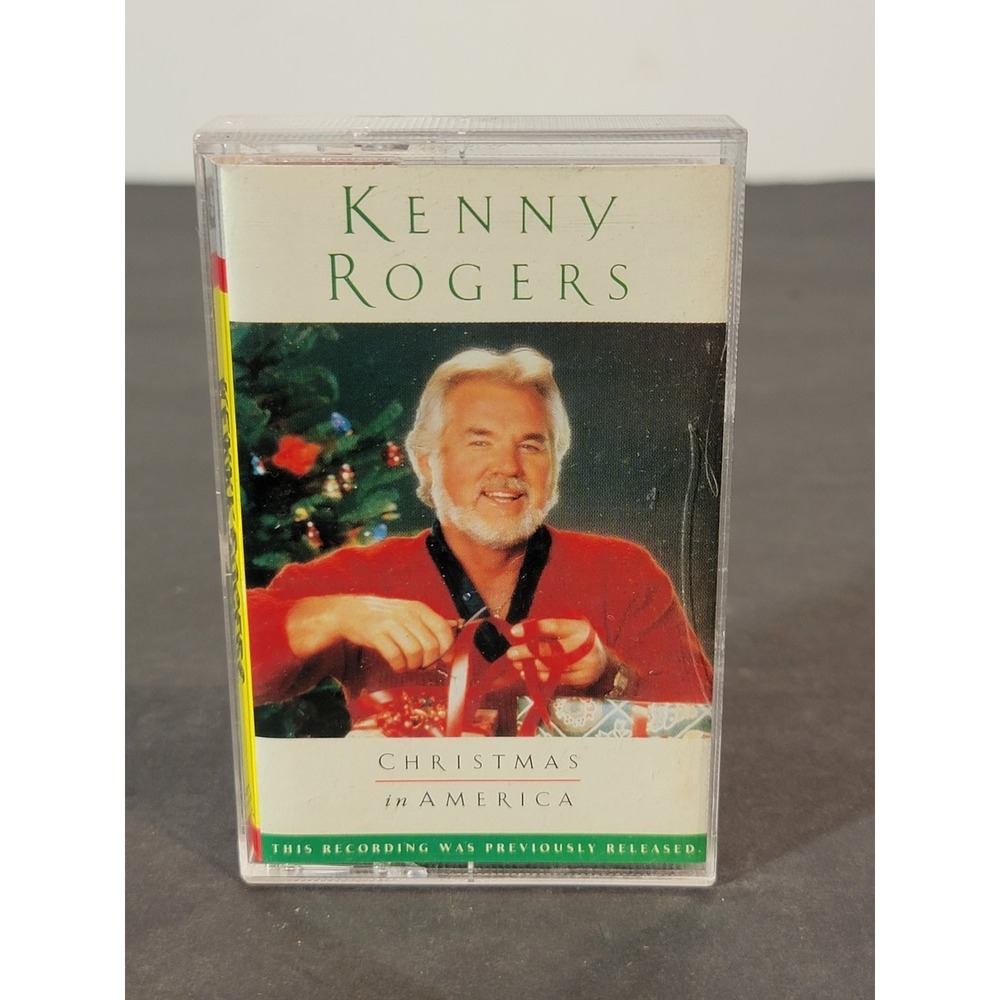 Kenny Rogers Christmas In America‎ Cassette 1989 Reprise Records